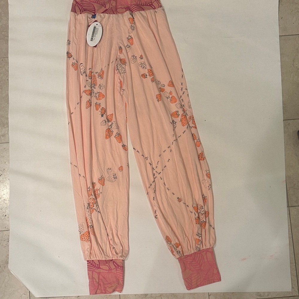 Juana de Arco Strawberry Orange & pink Lounge/Yoga Pants